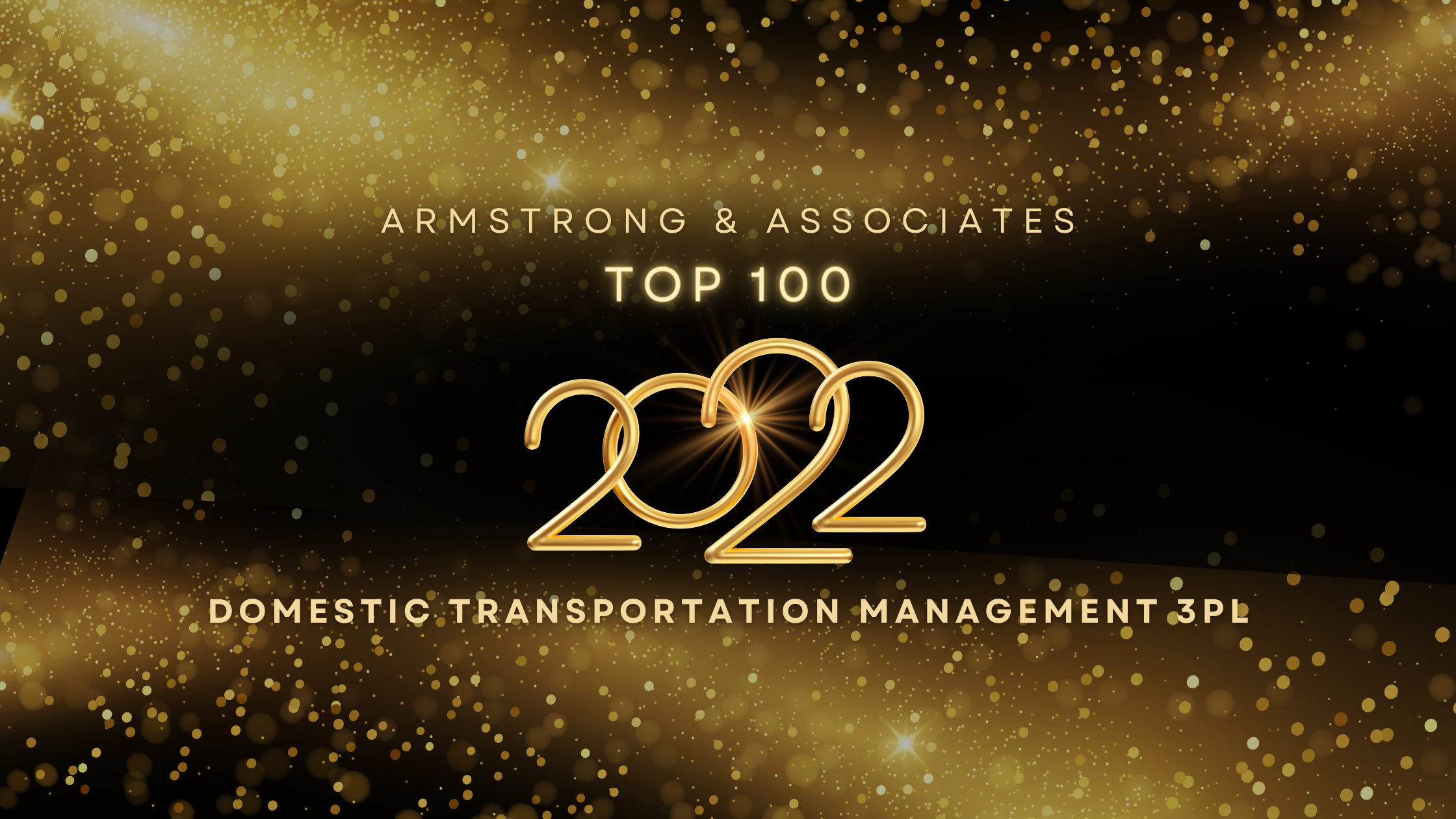 Armstrong Named an Armstrong & Associates' Top 100 Domestic Transportation Manager
