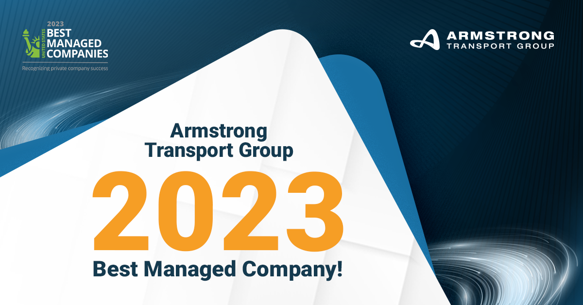 Armstrong Transport Group Recognized as a US Best Managed Company